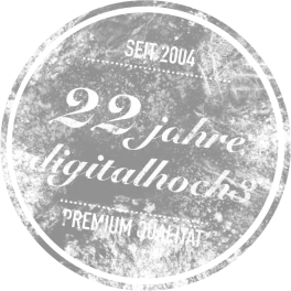 22 Jahre digitalhoch3